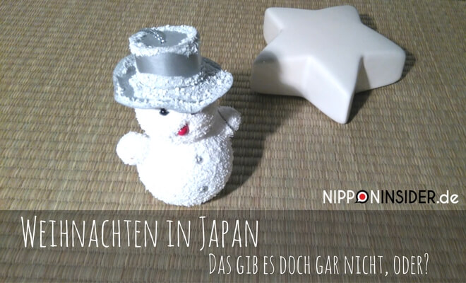 Weihnachten in Japan: Schneemann auf Tatami | Nipponinsider