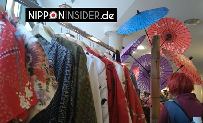 JapanFestival in Berlin: Verkaufsstand Yukata / Kimono & Parasols | Nipponinsider