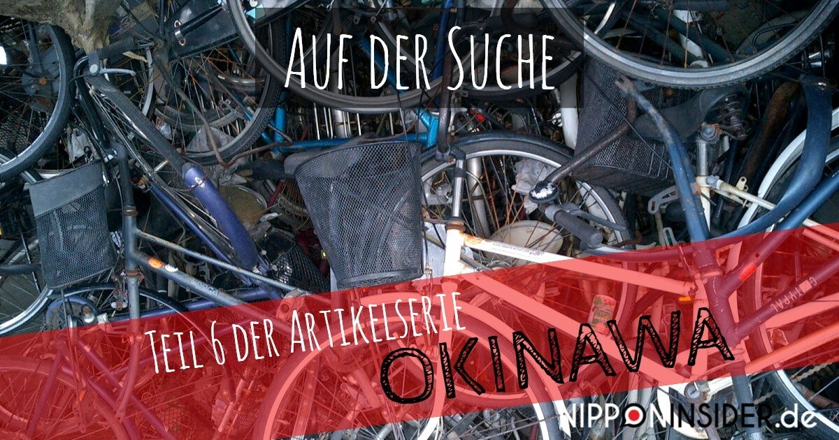 Artikelserie Teil 6: Auf der Suche nach einem Fahrrad für meine Reise. Bild von einem Haufen Schrotträdern | Nipponinsider Facebook