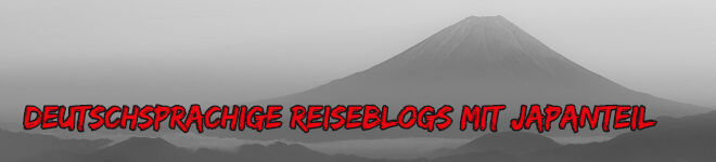 Deutschsprachige Reiseblogs mit Japanteil. Schwarzweißbild vom Fujisan in Japan
