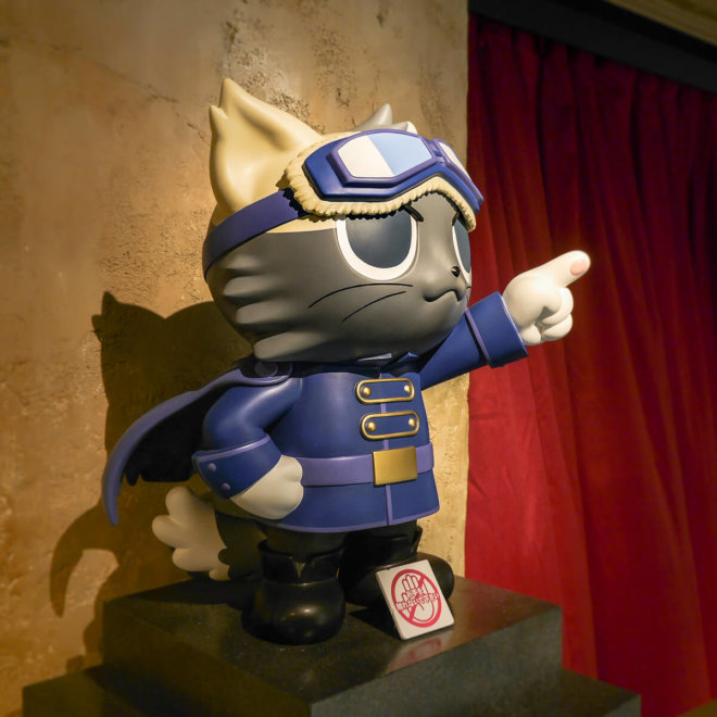 Kawaiistuff: Katzenfigur in Namjatown Tokyo