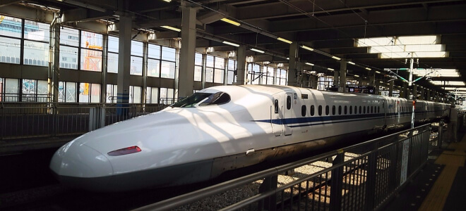Japanischer Schnellzug Shinkansen