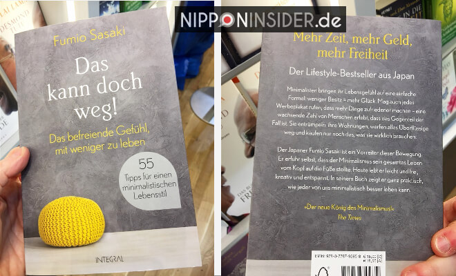 Das kann doch weg! Buchtitel vorder und Rückseite. Neuerscheinungen auf der Leipziger Buchmesse 2018 | Nipponinsider