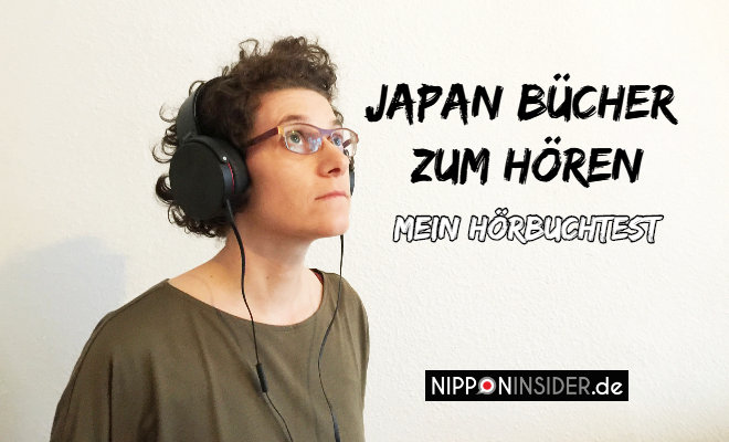 Japan Bücher zum Hören, mein Hörbuchtest. Kopf mit Kopfhörern | Nipponinsider
